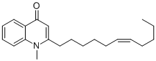 (Z)-1-Methyl-2-(undec-6-enyl)quinolin-4(1H)-one120693-49-4