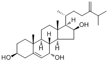 Ergosta-5,24(28)-diene-3β,7α,1