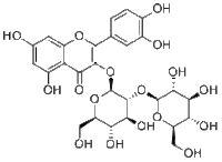 槲皮素-3-O-槐糖苷18609-17-1