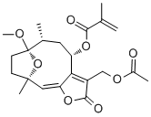 8α-(2-Methylacryloyloxy)-1-O-methylhirsutinolide 13-O-acetate883872-71-7