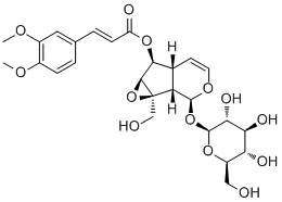 6-O-(3'',4''-Dimethoxycinnamoyl)catalpol147714-71-4