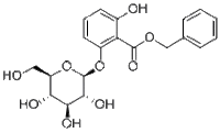 Benzyl 2-hydroxy-6-(β-glucosyloxy)benzoate403857