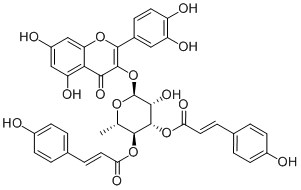 3'',4''-二-O-对香豆酰槲皮苷437615-43-5