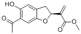 Methyl 2-(6-acetyl-5-hydroxy-2,3-dihydrobenzofuran-2-yl)propenoate617722-56-2