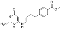 4-[2-(2-Amino-4,7-dihydro-4-oxo-1H-pymol[2,3-d]pyrimodin-5-yl)ethyl]benzoic acid methyl ester厂家