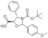 3-tert-Butoxycarbony-2-(4-anisyl)-4-phenyl-5-oxazolidinecarboxylic acid进口