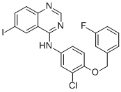 N-[3-Chloro-4-(3-fluorobenzyloxy)phenyl]-6-iodoquinazolin-4-amine图片