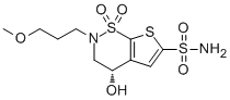 4-Hydroxy-2-(3-methoxypropyl)-3,4-dihydro-2H-thieno[3,2-e][1,2]thiazine-6-sulfonamide 1,1-dioxide图片