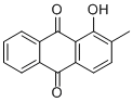 1-Hydroxy-2-methylanthraquinone图片