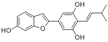 5-(6-Hydroxybenzofuran-2-yl)-2-(3-methylbut-1-enyl)benzene-1,3-diol936006-11-0