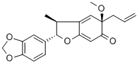 1,6-Dihydro-4,7'-epoxy-1-methoxy- 3',4'-methylenedioxy-6-oxo-3,8'-lignan67920-48-3