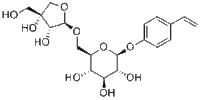 p-Vinylphenyl O-β-D-apiofuranosyl-(1→6)-β-D-glucopyranoside112047-91-3
