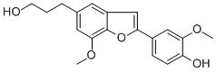 2-(4-Hydroxy-3-methoxyphenyl) -7-methoxy-5-benzofuranpropanol144735-57-9