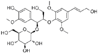 erythro-Guaiacylglycerol β-sinapyl ether 7-O-glucoside412029-03-9