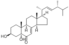 3β,5α-Dihydroxyergosta-7,22-dien-6-one图片