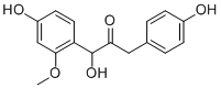 1-Hydroxy-1-(4-hydroxy-2-methoxyphenyl)-3-(4-hydroxyphenyl)propan-2-one117614-84-3