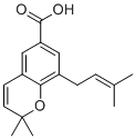2,2-Dimethyl-8-prenylchromene-6-carboxylic acid151731-50-9