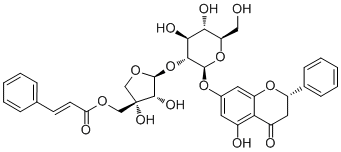 (2S)-Pinocembrin 7-O-[2''-O-(5'''-O-trans-cinnamoyl)-β-D-apiofuranosyl]-β-D-glucoside773899-29-9哪里有卖