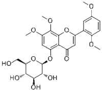 5-Hydroxy-7,8,2',5'-tetramethoxyflavone 5-O-glucoside942626-75-7供应