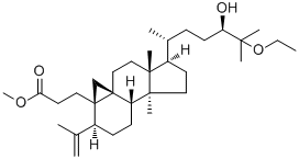 24-Hydroxy-25-ethoxy-3,4-secocycloart-4(28)-en-3-oic acid methyl ester1392210-81-9