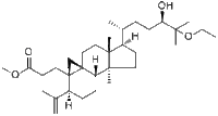24-Hydroxy-25-ethoxy-3,4-secocycloart-4(28)-en-3-oic acid methyl ester1392210-81-9