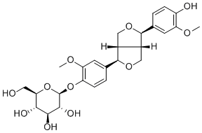(-)-松脂素 4-O-葡萄糖苷41607-20-9
