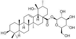 Pomolic acid 28-O-β-D-glucopyranosyl ester83725-24-0