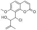8-(1-Chloro-2-hydroxy-3-methylbut-3-enyl)-7