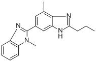 2-n-Propyl-4-methyl-6-(1-methylbenzimidazole-2-yl)benzimidazole152628-02-9特价