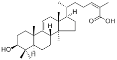 3β-Hydroxylanosta-9(11),24Z-dien-26-oic acid129724-83-0