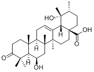 6β,19-Dihydroxy-3-oxours-12-en-28-oic acid194027-11-7