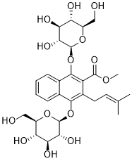 Methyl 1,4-bisglucosyloxy-3-pr