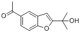 5-Acetyl-2-(1-hydroxy-1-methylethyl)benzofuran64165-99-7