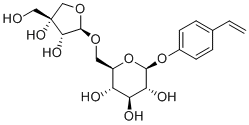 p-Vinylphenyl O-β-D-apiofuranosyl-(1→6)-β-D-glucopyranoside112047-91-3