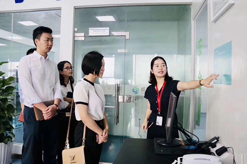 威斯腾生物热烈欢迎瀚华金融赵总、唐总一行来我司交流访问