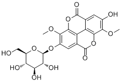 3,8-Di-O-methylellagic acid 2-O-glucoside图片