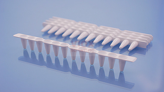 0.1ml 乳白色PCR 十二联管