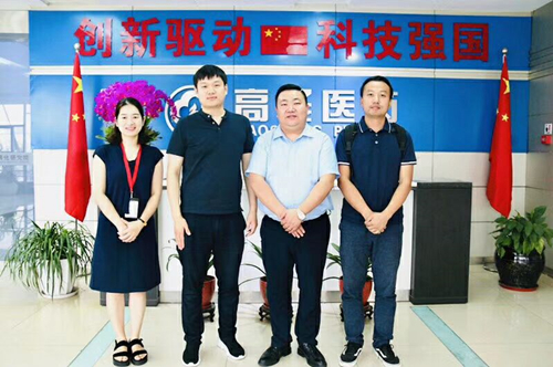 威斯腾生物热烈欢迎北京合生基因刘总、周总一行来我司交流访问