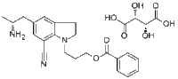 3-(5-(2-Aminopropyl)-7-cyanoindolin-1-yl)propyl benzoate (2R,3R)-2,3-dihydroxysuccinate239463-85-5哪里有卖