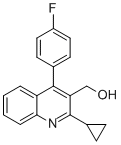2-Cyclopropyl-4-(4-fluorophenyl)-quinolyl-3-methanol121660-11-5图片