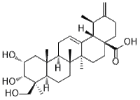 2α,3α,24-Trihydroxyursa -12,20(30)-dien-28-oic acid厂家