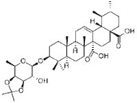Quinovic acid 3β-O-(3',4'-O-isopropylidene)-β-D-fucopyranoside售后服务