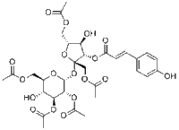 1,6,2',3',6'-O-Pentaacetyl-3-O-trans-p