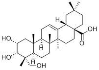 2α,3α,23-Trihydroxyolean-12-en-28-oic acid特价
