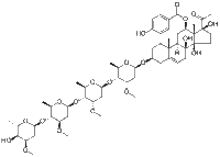 Qingyangshengenin 3-O-α-L-cymaropyranosyl-(1→4)-β-D-oleandropyranosyl-(1→4)-β-D-cymaropyranosyl-(1→4)-β-D-cymaropyranoside1808159-02-5多少钱