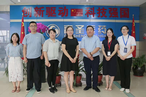 威斯腾生物热烈欢迎石家庄四药闫总一行来我司考察访问