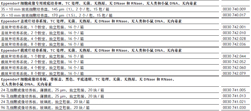 艾本德盖玻片培养系统，1 个腔室
