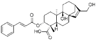 3α-Cinnamoyloxy-9β,17-dihydroxy-ent-kaur-15-en-19-oic acid2186648-60-0图片