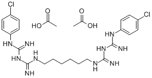 醋酸氯己定56-95-1