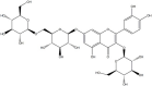 60778-02-1槲皮素-3-O-β-D-葡萄糖-7-O-β-D-龙胆双糖苷